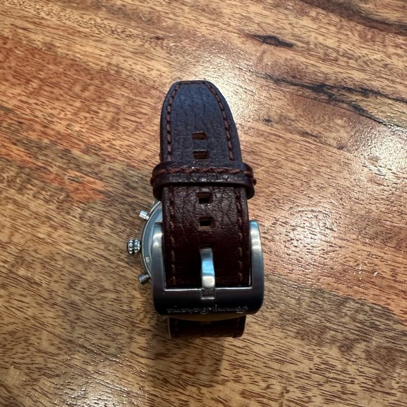 Paradise Pilot Dual-Time Chronograph Watch with Original Leather Strap - Picture 5 of 6